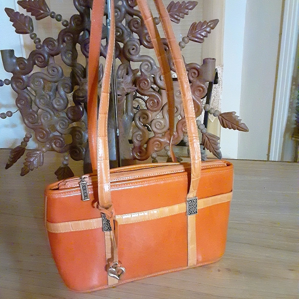 Vintage LEATHER BRIGHTON PURSE